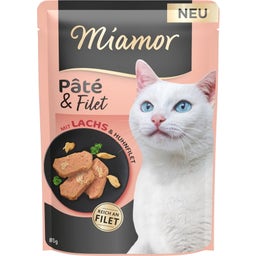 Miamor Paté & Filet Lachs Frischebeutel