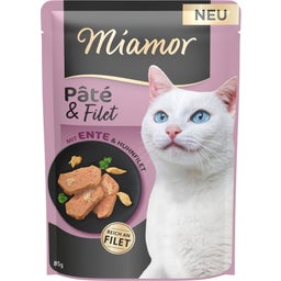 Miamor Paté & Filet Ente Frischebeutel