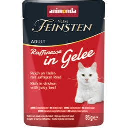 Vom Feinsten Adult Raffinesse Gelee Huhn und Rind - 85 g