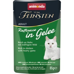 Vom Feinsten Adult Raffinesse Gelee Huhn und Wild - 85 g