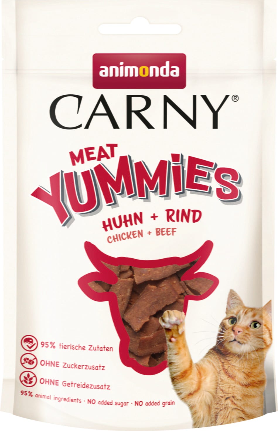 Animonda Carny Meat Yummies Huhn und Rind - 50 g