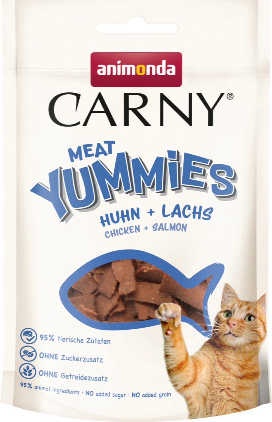 Animonda Carny Meat Yummies Huhn und Lachs - 50 g