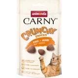 Mačji pribolj&scaron;ki Carny crunchy Snacks - govedina in pi&scaron;čanec