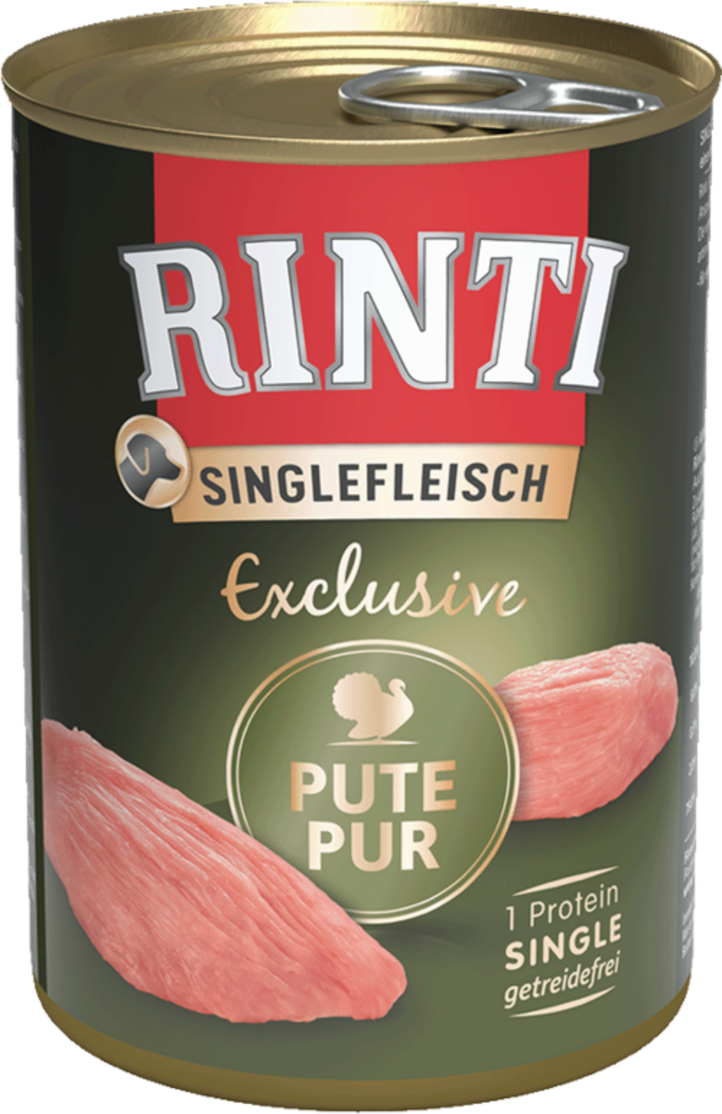 Rinti Singlefleisch Exclusive Dose 400g - Pute Pur
