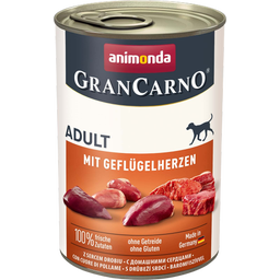 Animonda GranCarno Adult Geflügelherzen - 400 g