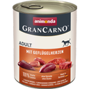 Animonda GranCarno Adult - Gevogelteharten - 800 g