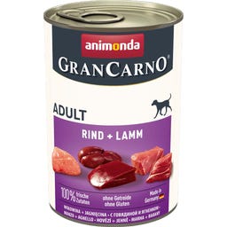 Animonda GranCarno Adult Nöt & Lamm - 400 g