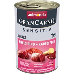Animonda GranCarno Adult Sensitive 400g - Pure beef and potato