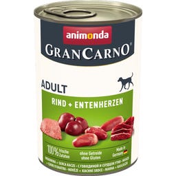 Animonda GranCarno Adult - Marha és kacsaszív - 400 g