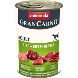 Animonda GranCarno Adult Rind und Entenherzen - 400 g