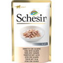 Cibo Umido in Busta da 85 g, Tonnetto con Salmone (85 g)