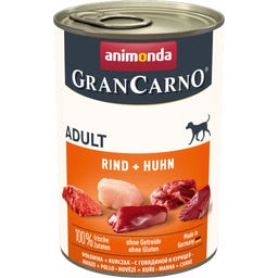 Adult Pet Food by GranCarno with Beef and Chicken - 400 g