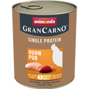 Mokra pasja hrana GranCarno Adult - Single Protein, 800g, Čisti piščanec (800 g)