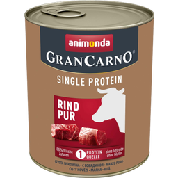 GranCarno Adult Single Protein - Lattina da 800 g - Manzo Puro
