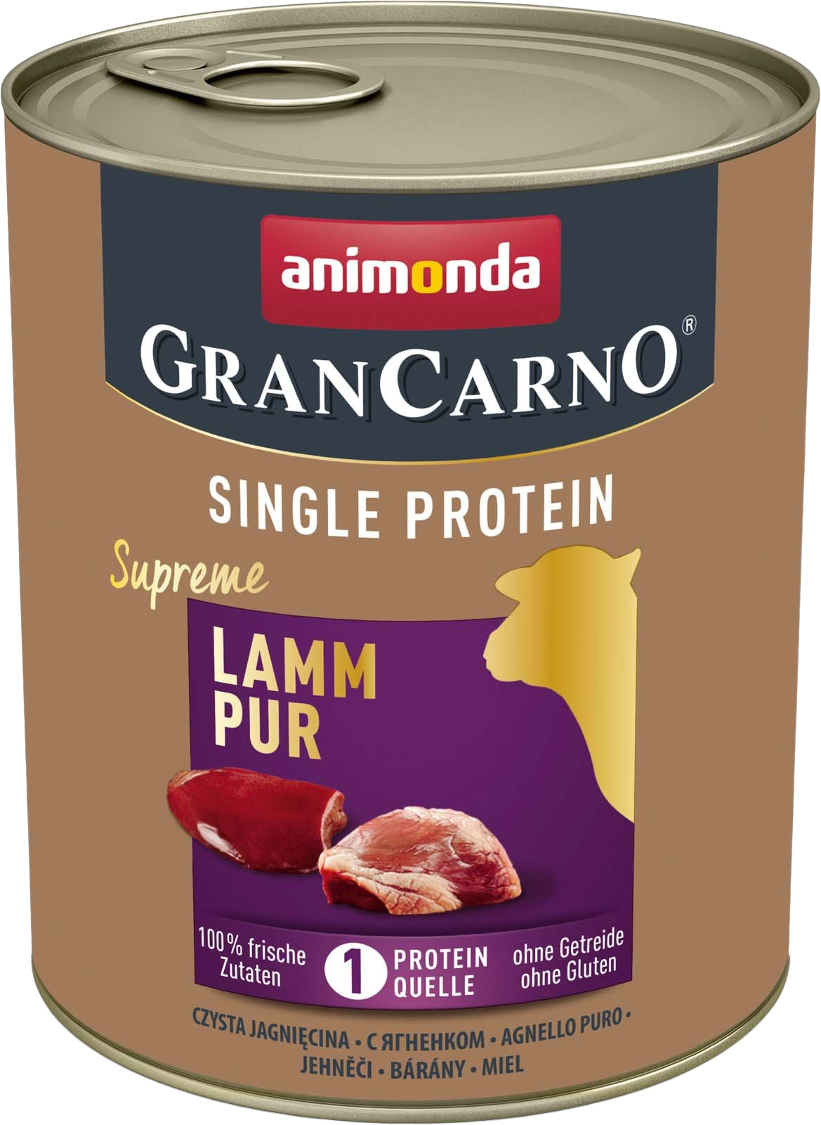Animonda GranCarno Adult Single Protein 800g - Lamm Pur