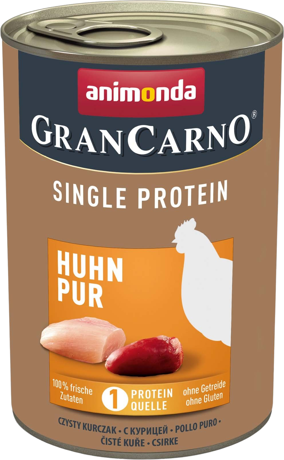Animonda GranCarno Adult Single Protein 400g - Huhn Pur