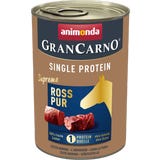Mokra pasja hrana GranCarno Adult - Single Protein, 400g