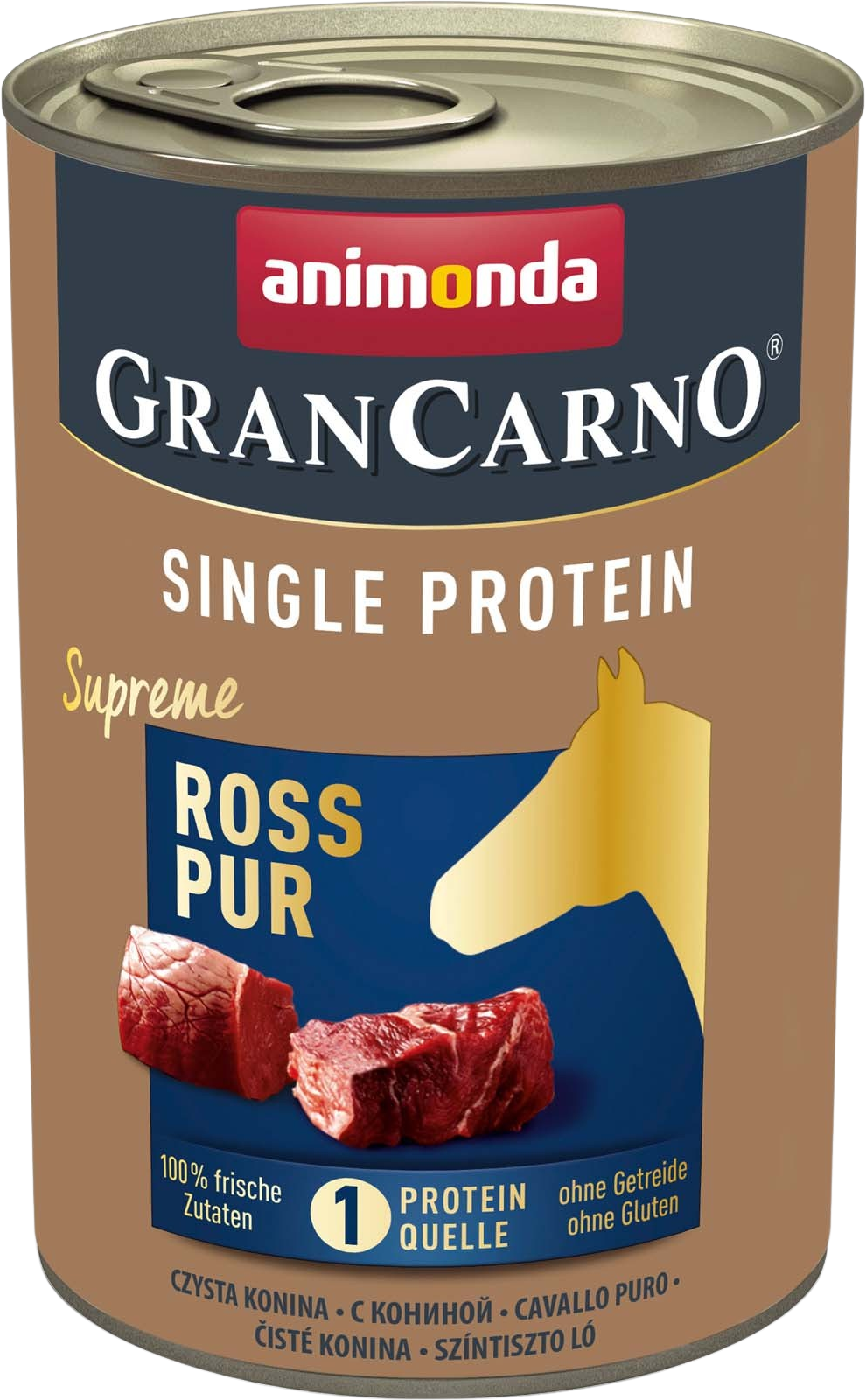 Animonda GranCarno Adult Single Protein 400g - Ross Pur