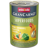 GranCarno Superfoods Junior Pollo e Broccoli - Lattina da 400 g