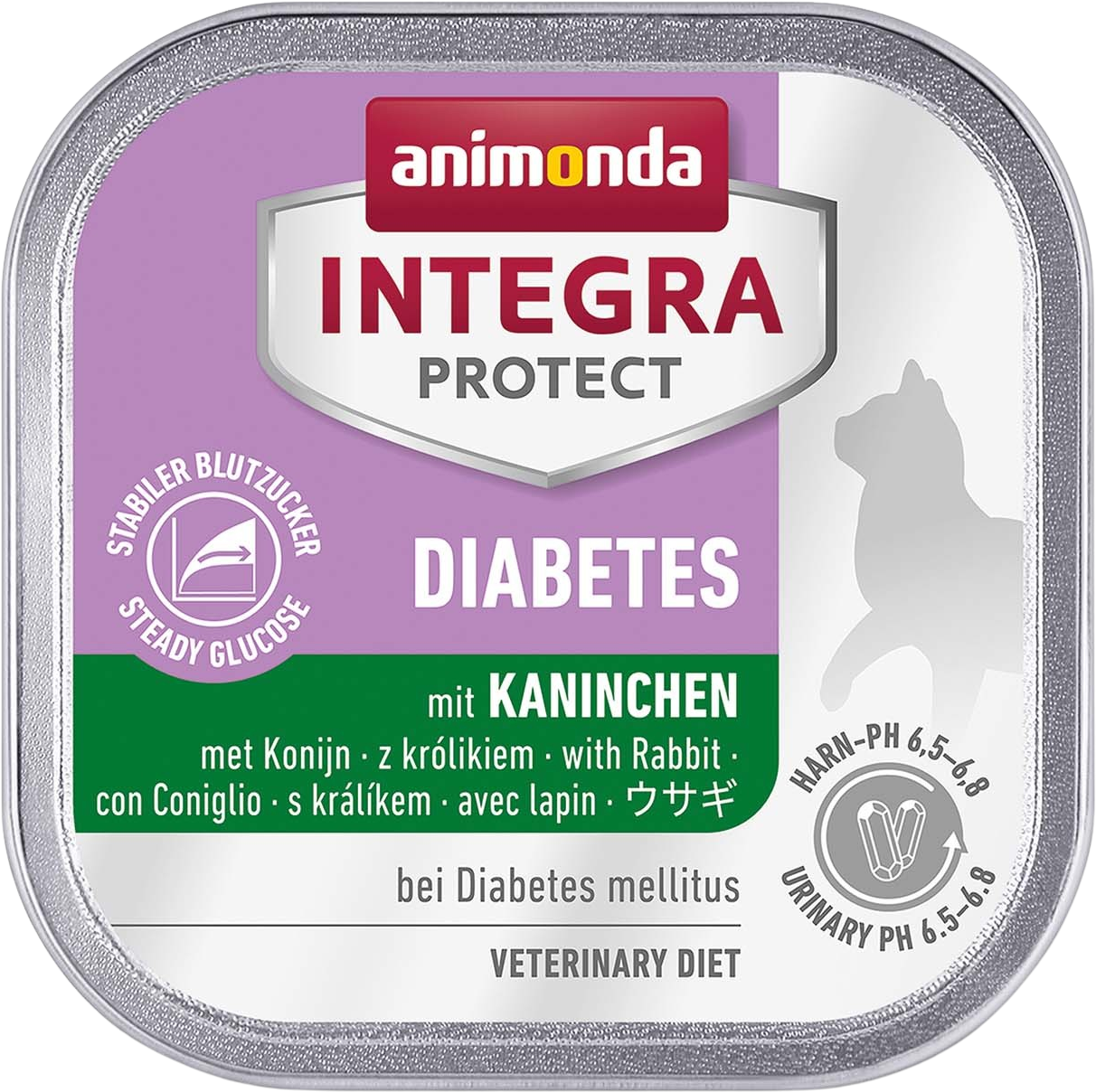 Animonda Integra Protect Adult Diabetes Schale 100g - Kaninchen