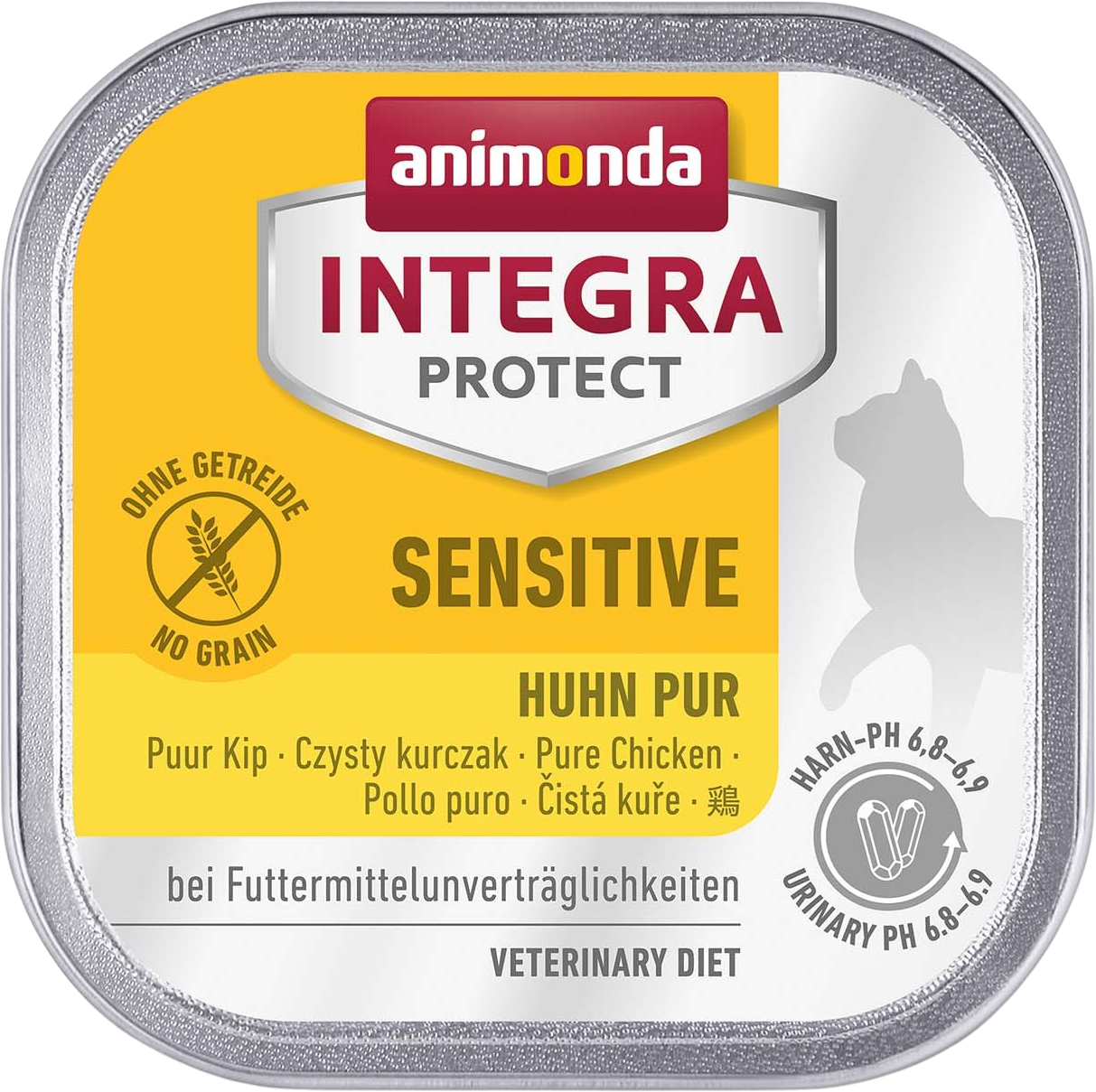 Animonda Integra Protect Adult Sensitive Schale 100g - Huhn pur