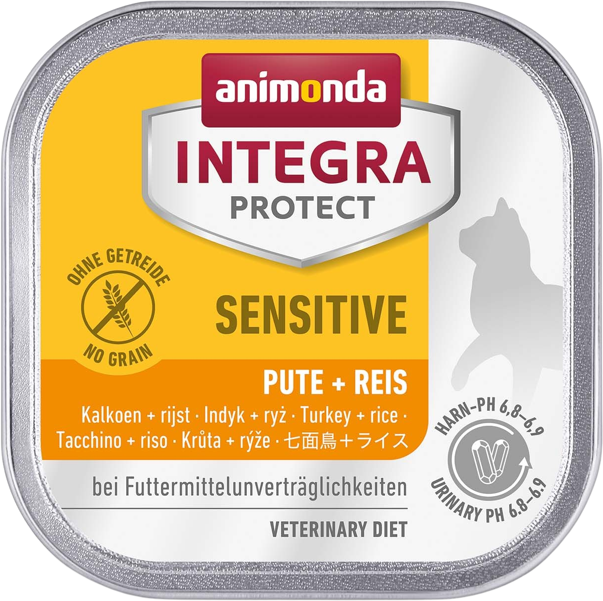 Animonda Integra Protect Adult Sensitive Schale 100g - Pute und Reis