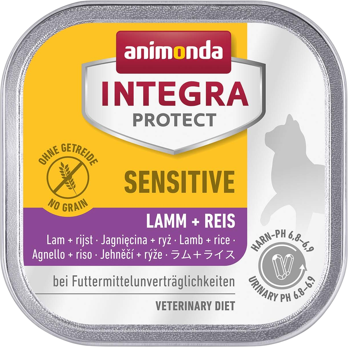 Animonda Integra Protect Adult Sensitive Schale 100g - Lamm und Reis