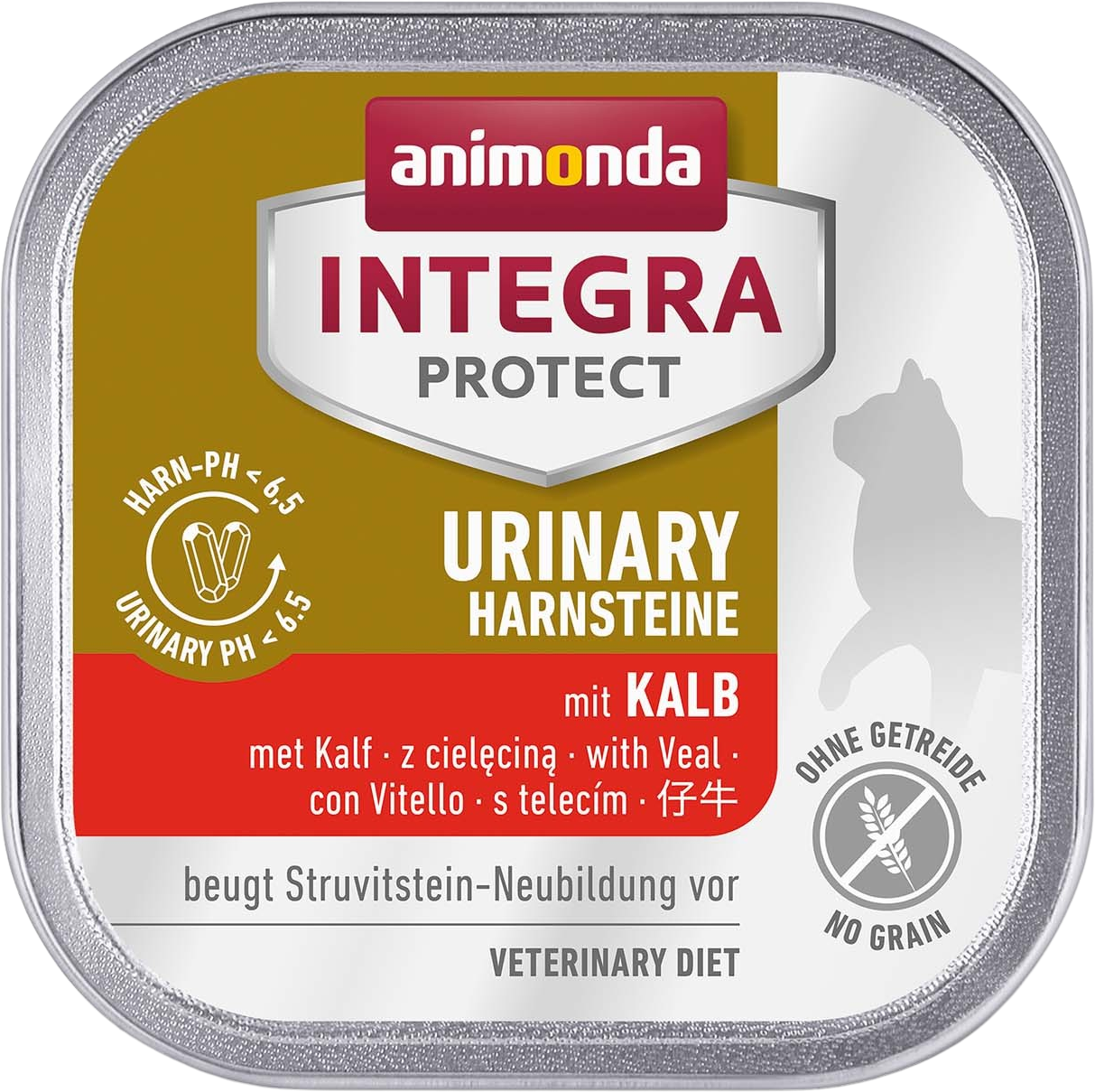 Animonda Integra Protect Urinary Struvit Schale 100g - Kalb