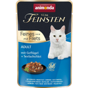 Vom Feinsten Adult - Baromfi és fekete tőkehal filé, 85 g