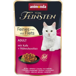 Animonda Vom Feinsten Adult - Borjú és csirkefilé - 85 g