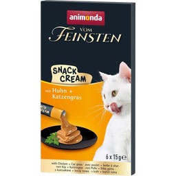 Vom Feinsten Adult - Crema con Pollo ed Erba Gatta - 90 g