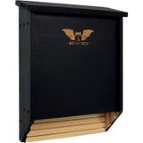 Double Chamber Bat House - Black