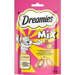 Dreamies Mix macskacsemege - sajt és marha 60g - 60 g