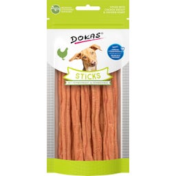 Dokas Sticks Hühnerbrust und Hühnerherz - 60 g