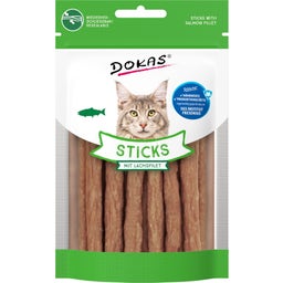 Dokas Katzen-Sticks Lachsfilet - 30 g