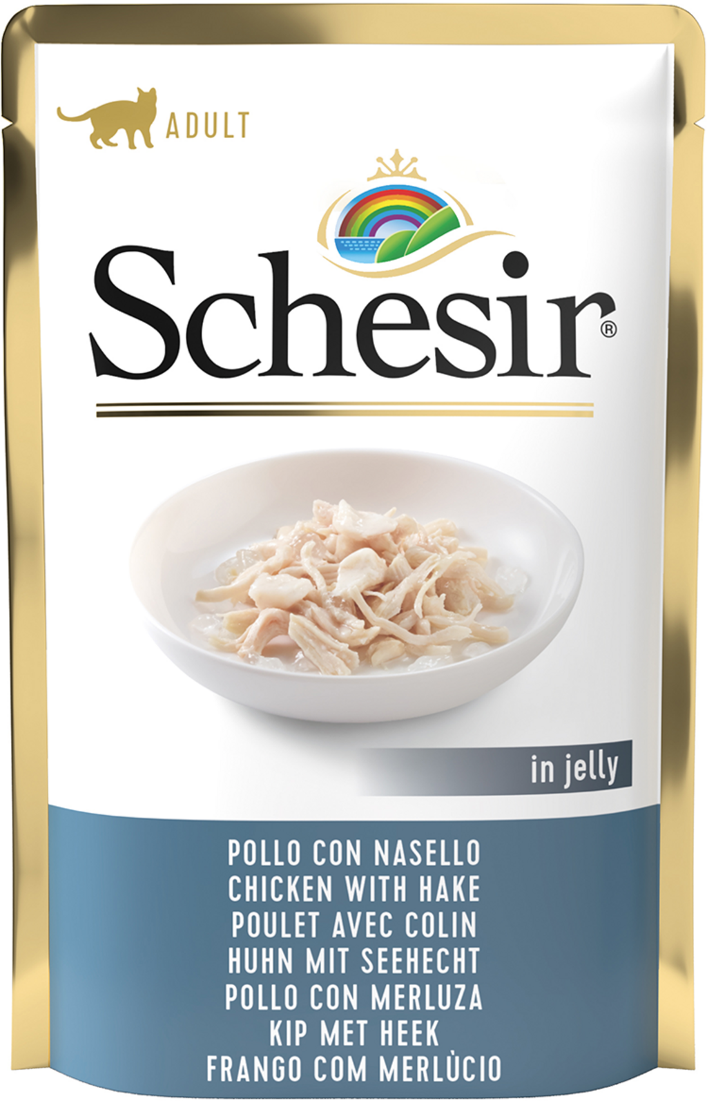 Schesir Frischebeutel - Huhn und Seehecht