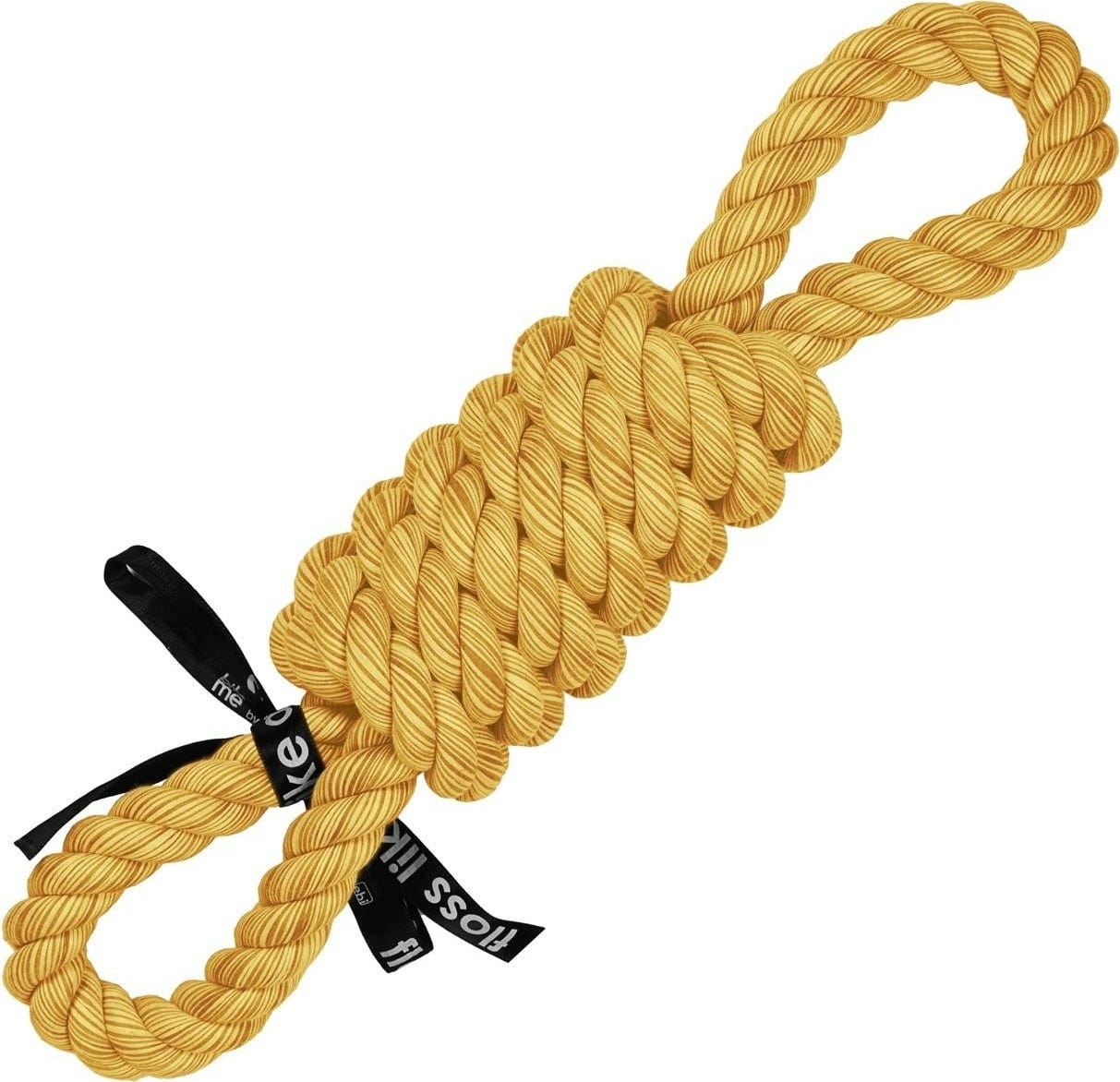 ebi Spielseil 2 Schlaufe gelb - 42cm