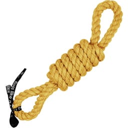 ebi Speeltouw - 2 Lussen Geel - 52 cm