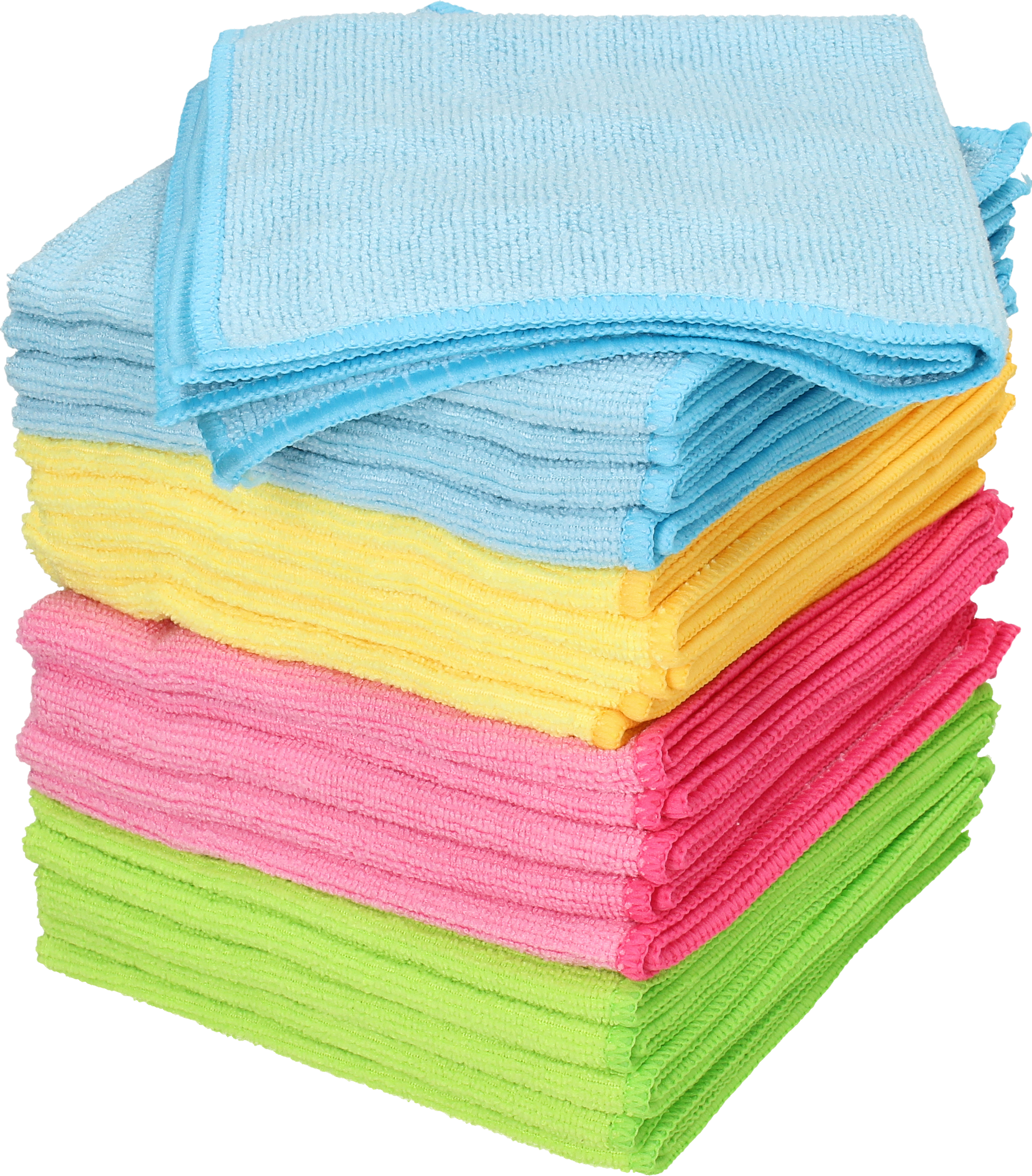 nice essentials Mikrofaser Reinigungstücher 32 x 32 cm Set - 20 Stück