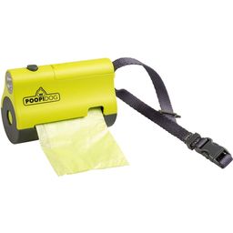 Podajalnik za vrečke za pasje iztrebke, LED - limeta