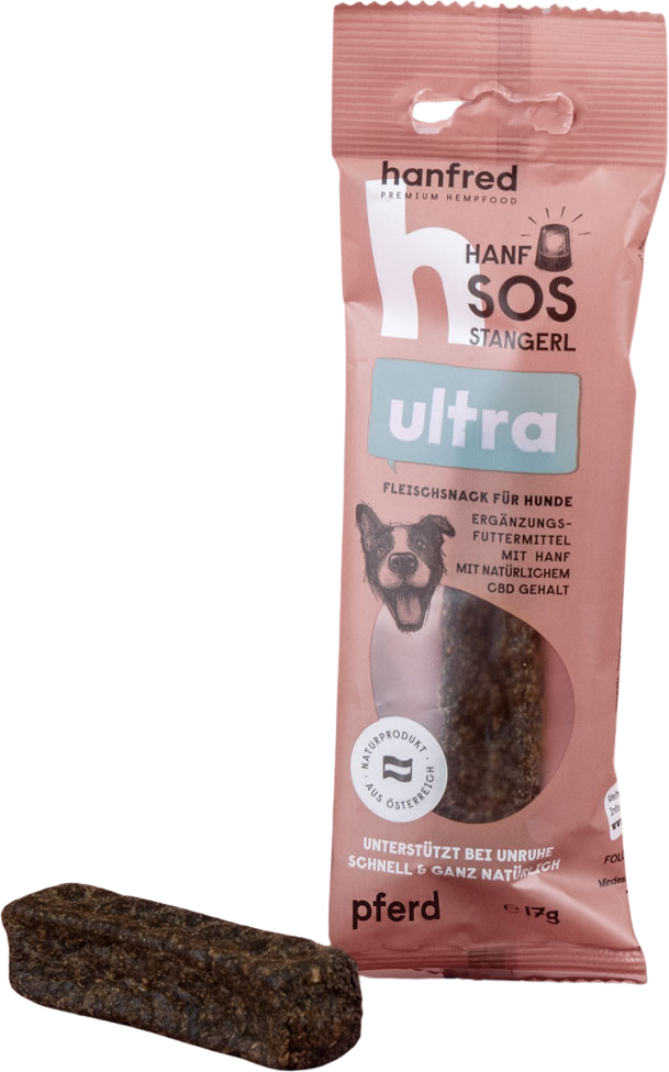 Hanfred SOS Stangerl Ultra für Hunde - Pferd