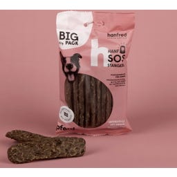 Hanfred Hanf SOS Stangerl mit Pferd - für Hunde - 130 g