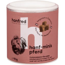 Hanfred Hemp Minis with Horse - For Dogs - 90 g