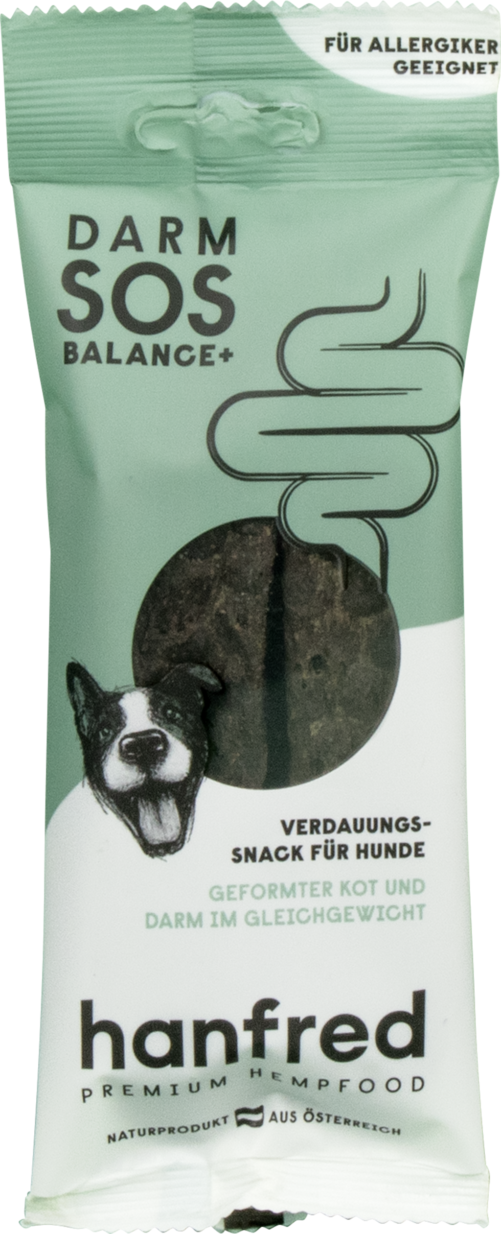Hanfred Darm SOS Balance+ mit Pferd - für Hunde - 65 g