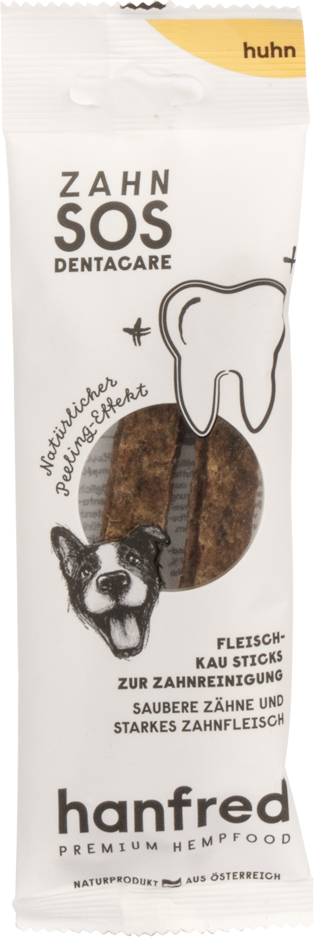 Hanfred Zahn SOS Dentacare mit Huhn - für Hunde - 20 g