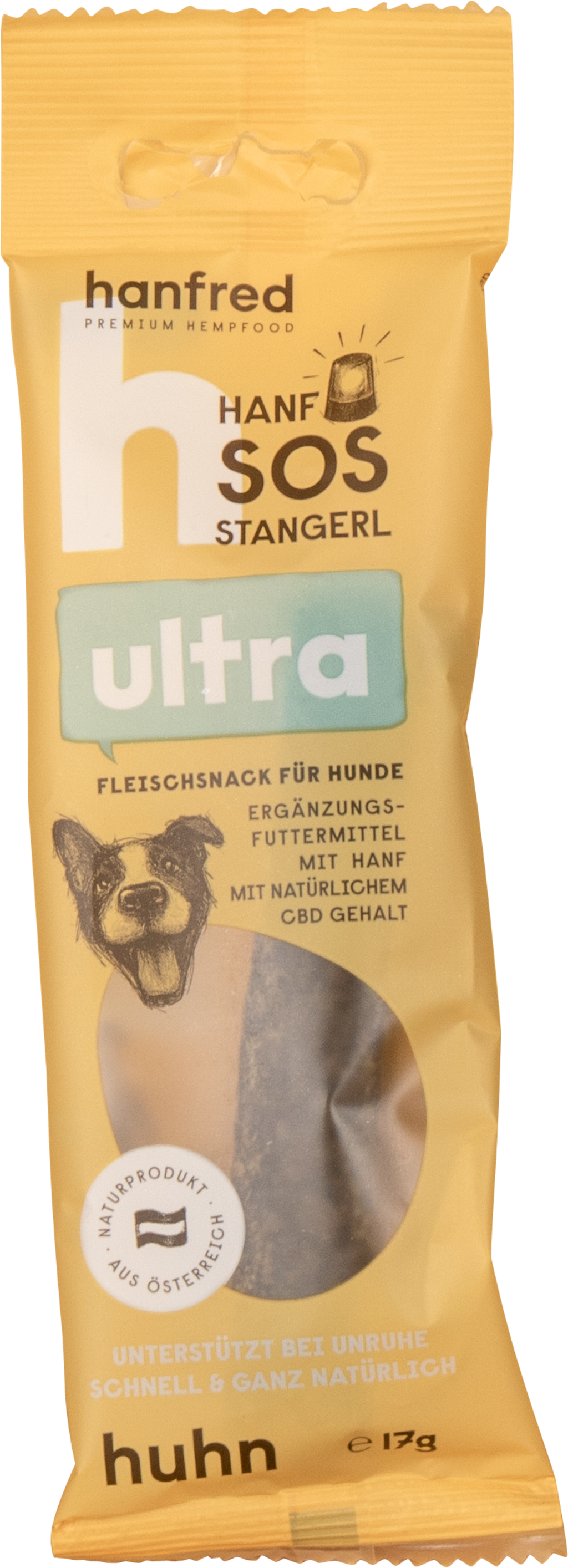 Hanfred SOS Stangerl Ultra für Hunde - Huhn