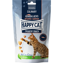 Happy Cat Crunchy Snack - Salmone dell'Atlantico - 70 g