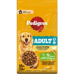 Pedigree Trockenfutter mit Huhn und Gemüse - 12 kg