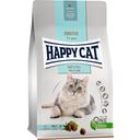 Happy Cat Cibo Secco Sensitive - Pelle e Pelo - 1,30 kg