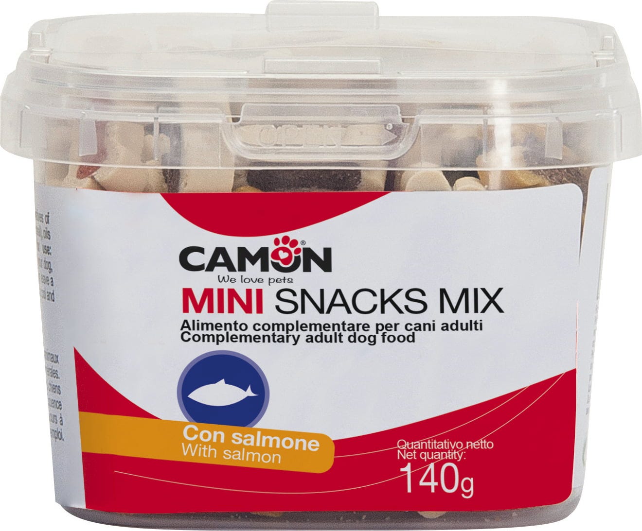 Camon Snackbox klein - Lachs